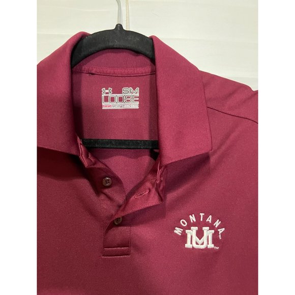 Under Armour Montana Grizz Polo Shirt - Size S - Picture 2 of 4